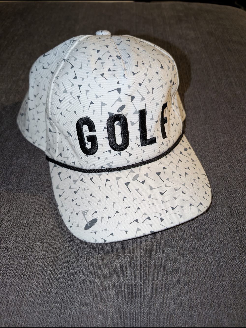adidas Golf Hat with Patterned Print